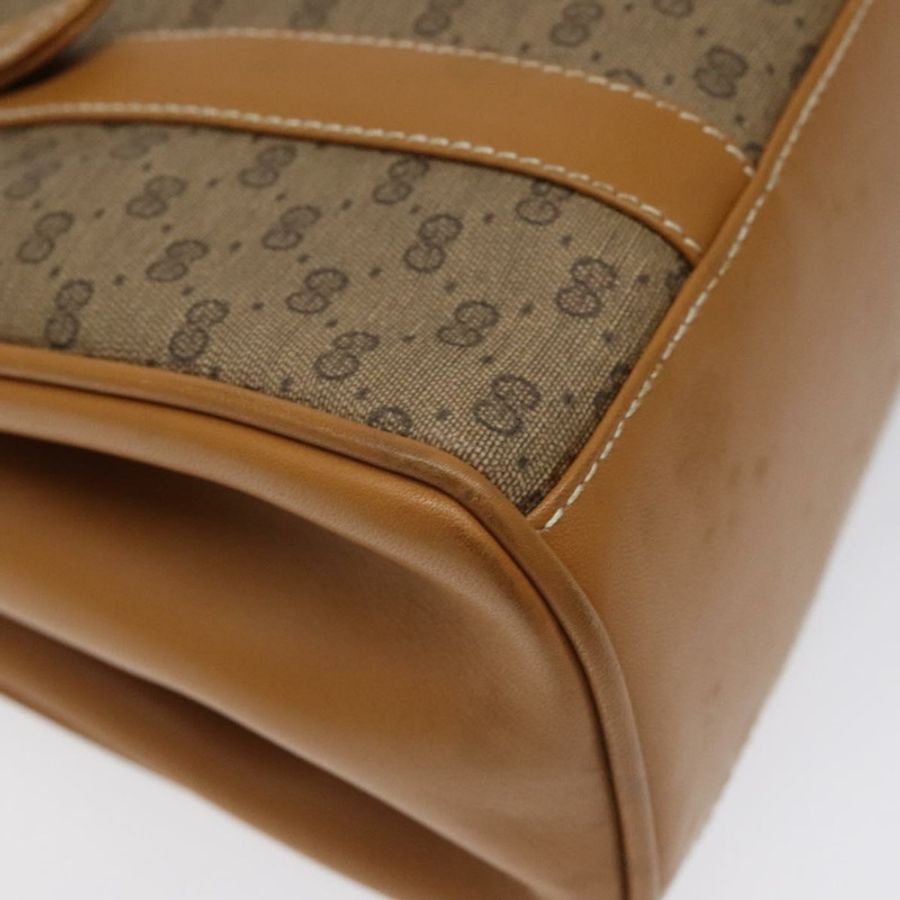 【日本直送】GUCCI Micro GG Supreme 手提包 PVC 米色 金色 000 406 4857 正品 ki5660-13