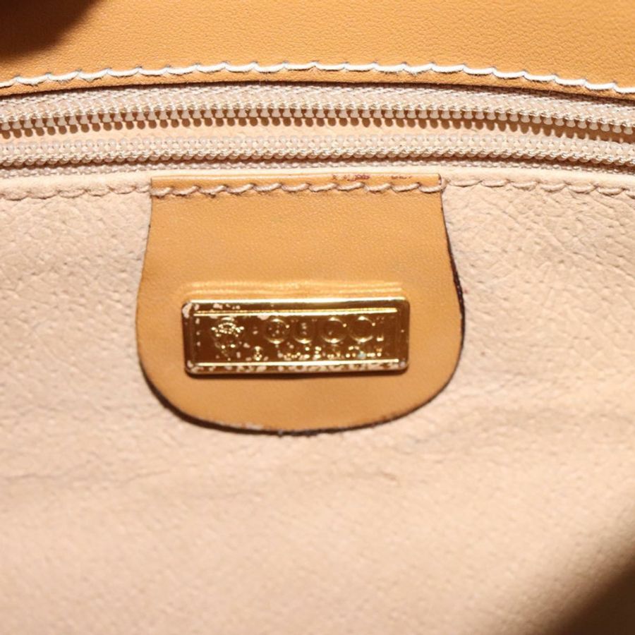 【日本直送】GUCCI Micro GG Supreme 手提包 PVC 米色 金色 000 406 4857 正品 ki5660-17