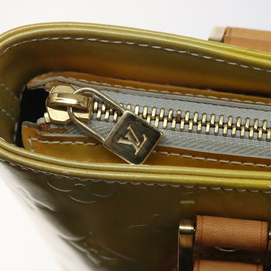 【日本直送】路易威登 Monogram Vernis Houston 手提包 灰色 M91053 LV 正品 116663-17