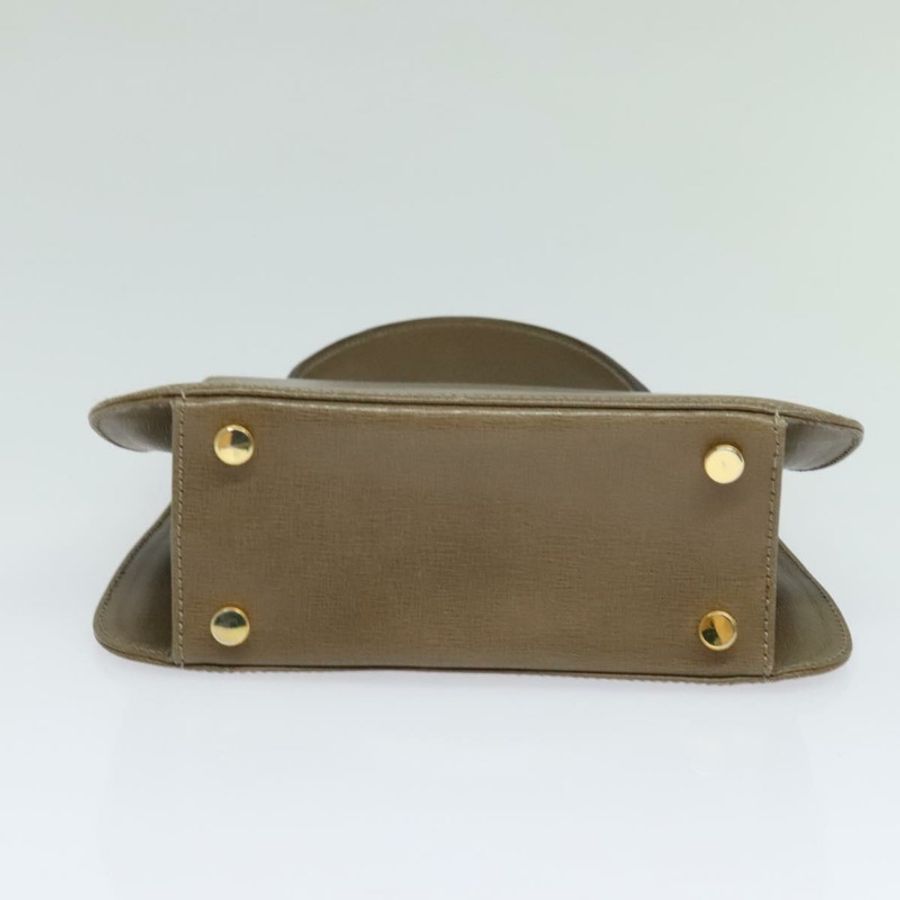 【日本直送】Salvatore Ferragamo 手提包 皮革 兩用 棕色 金色 正品 116030-4