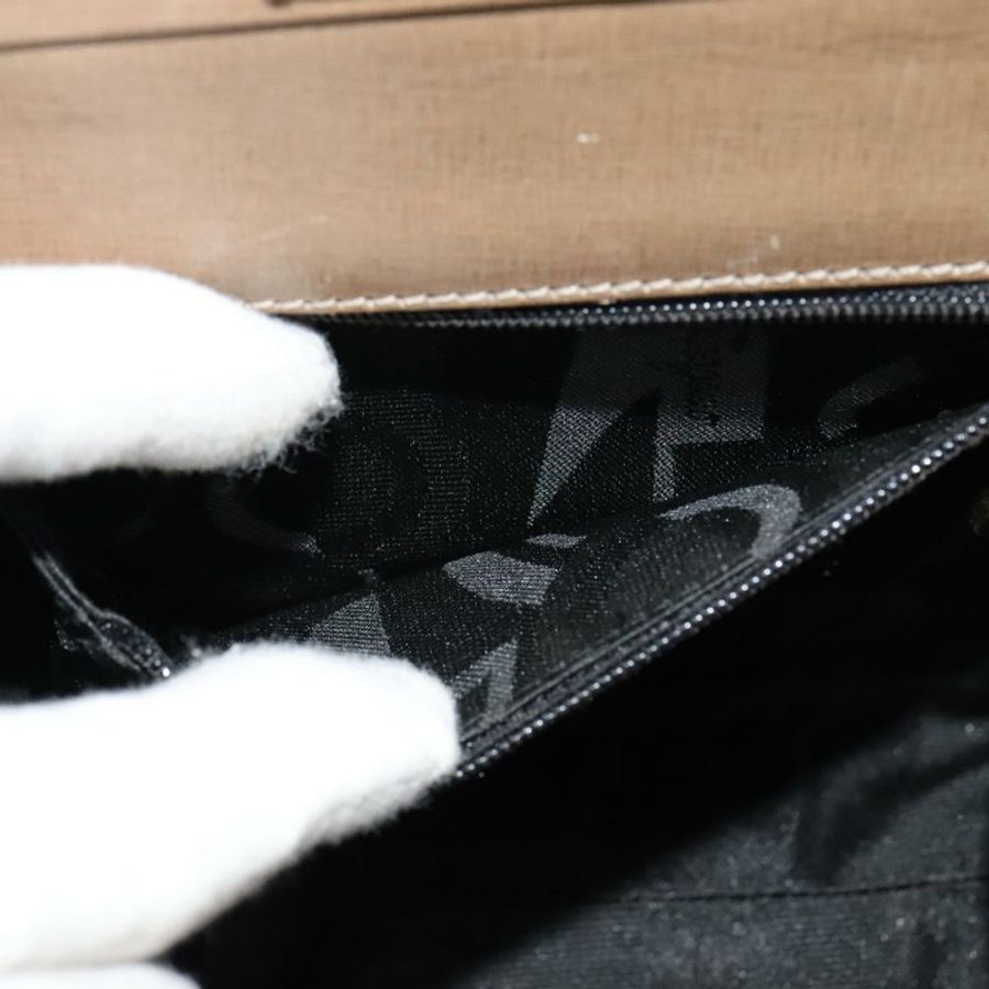 【日本直送】Salvatore Ferragamo 手提包 皮革 兩用 棕色 金色 正品 116030-10