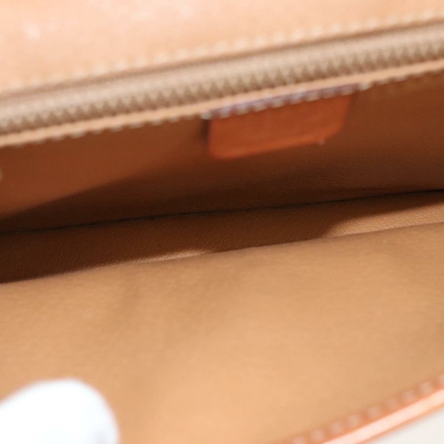 【日本直送】CELINE Macadam帆布肩背包 PVC皮革 棕色 金色 正品 ki5627-10