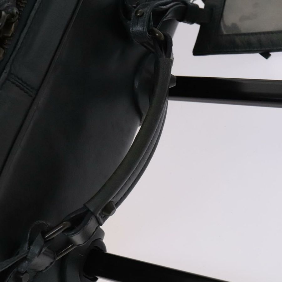 【日本直送】BALENCIAGA 卡其色真皮手提箱 Auth mr1172-14