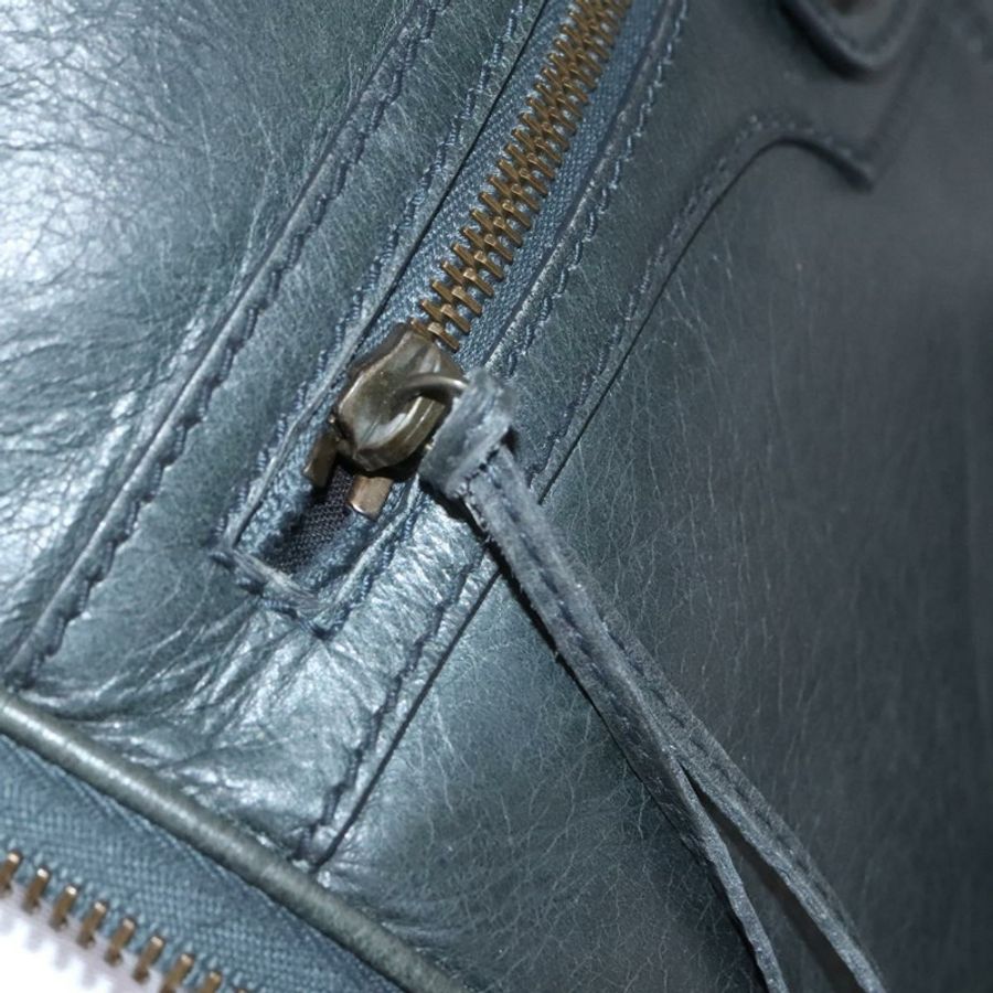 【日本直送】BALENCIAGA 卡其色真皮手提箱 Auth mr1172-30