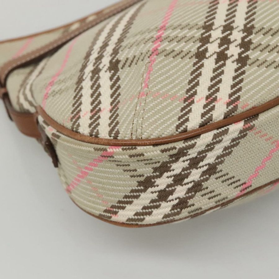 【日本直送】BURBERRY Nova Check Blue Label 單肩帆布包 米色 正品 BD1720-13