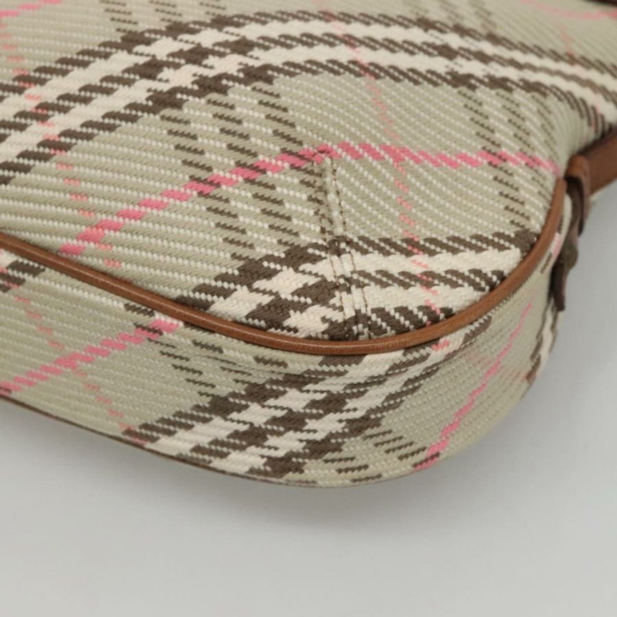 【日本直送】BURBERRY Nova Check Blue Label 單肩帆布包 米色 正品 BD1720-14