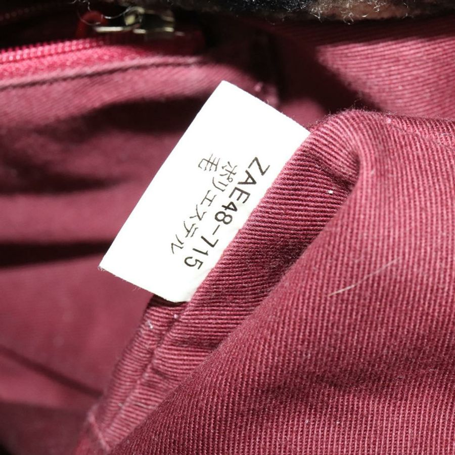 【日本直送】BURBERRY Nova Check Blue Label 手提包 羊毛 米色 正品 MX023-11