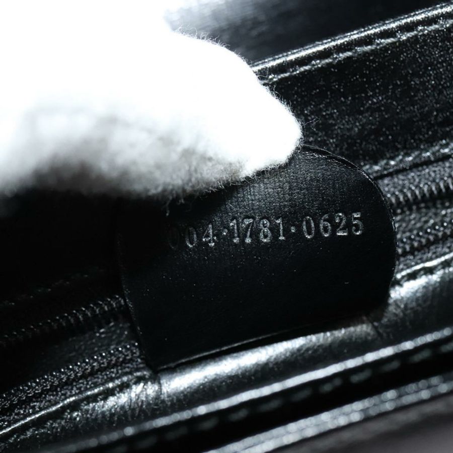 【日本直送】GUCCI 黑色金色皮革單肩包 004 1781 0625 正品 ep8534-11