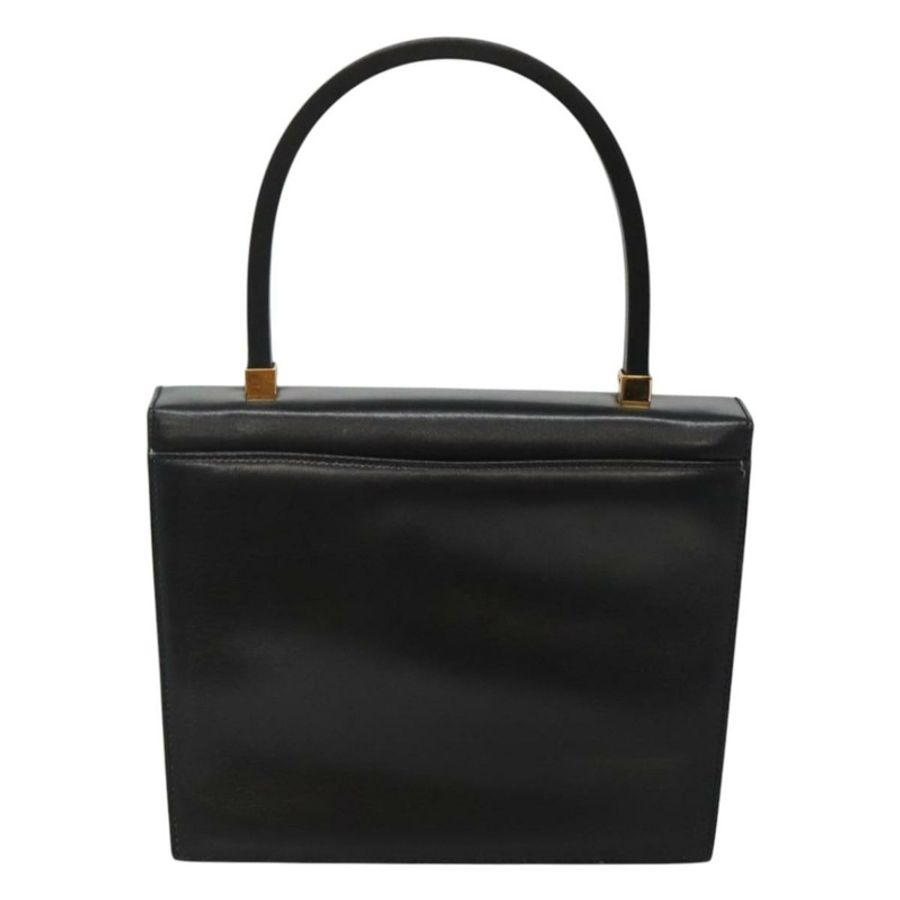 【日本直送】GUCCI 手提包 皮革 黑色 金色 000 46 0096 正品 ep8407-1