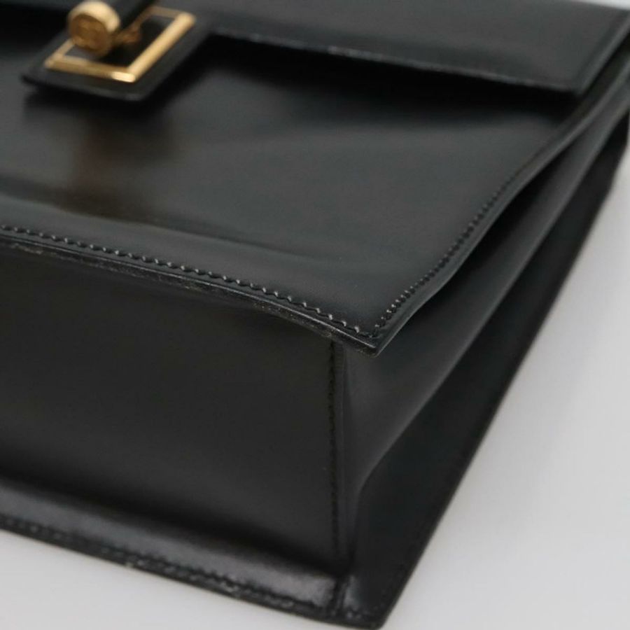【日本直送】GUCCI 手提包 皮革 黑色 金色 000 46 0096 正品 ep8407-7