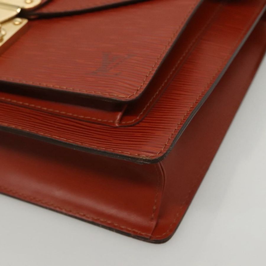 【日本直送】路易威登 Epi Monceau 28 手提包 棕色 M52123 LV 正品 ep8444-8