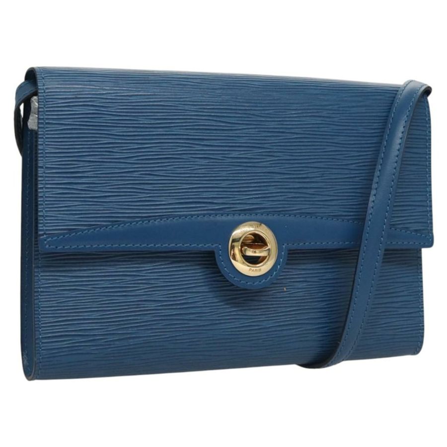 【日本直送】路易威登 Epi Pochette Arche 單背包 藍色 M52575 LV 正品 KD396-0