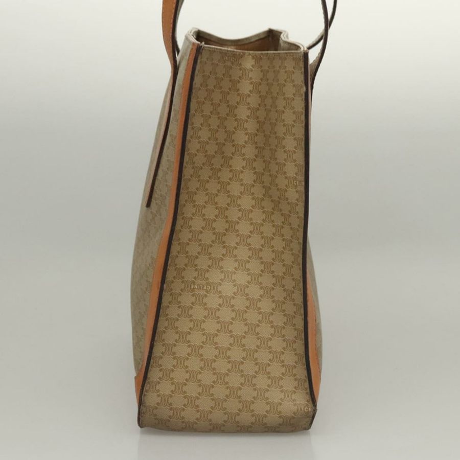 【日本直送】CELINE Macadam帆布托特包 米色 金色 正品 BD1818-2