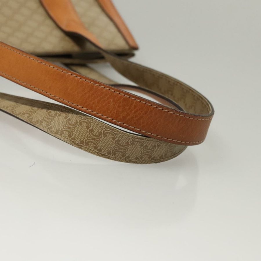 【日本直送】CELINE Macadam帆布托特包 米色 金色 正品 BD1818-6