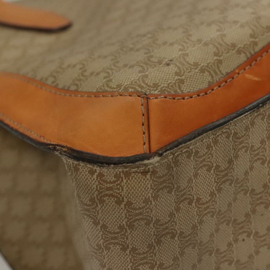 【日本直送】CELINE Macadam帆布托特包 米色 金色 正品 BD1818-15