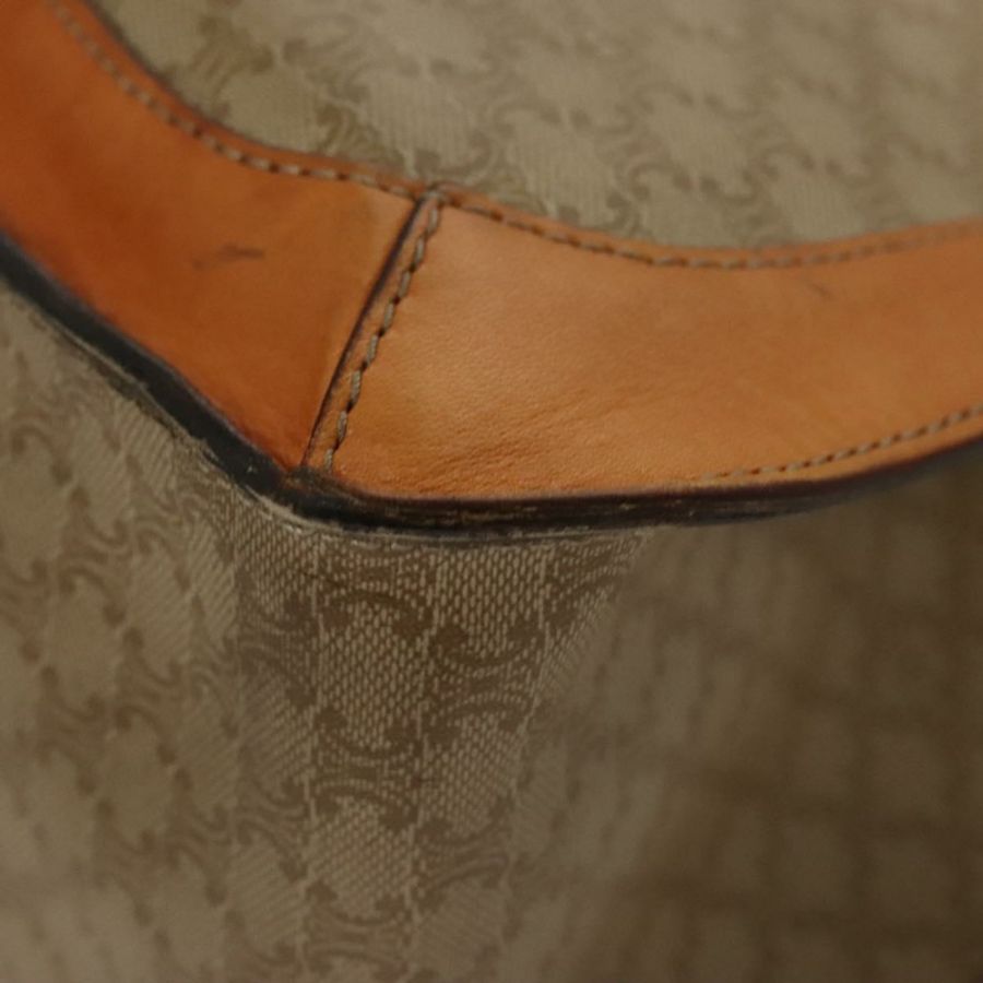 【日本直送】CELINE Macadam帆布托特包 米色 金色 正品 BD1818-16