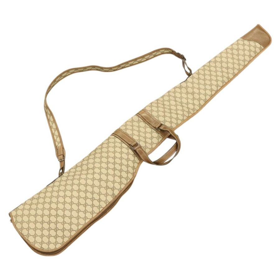 【日本直送】GUCCI GG Supreme GunSlip PVC 米色 正品 MX319-1