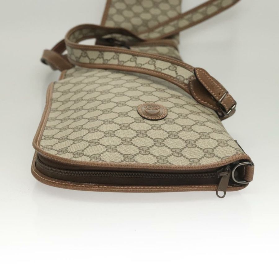 【日本直送】GUCCI GG Supreme GunSlip PVC 米色 正品 MX319-2