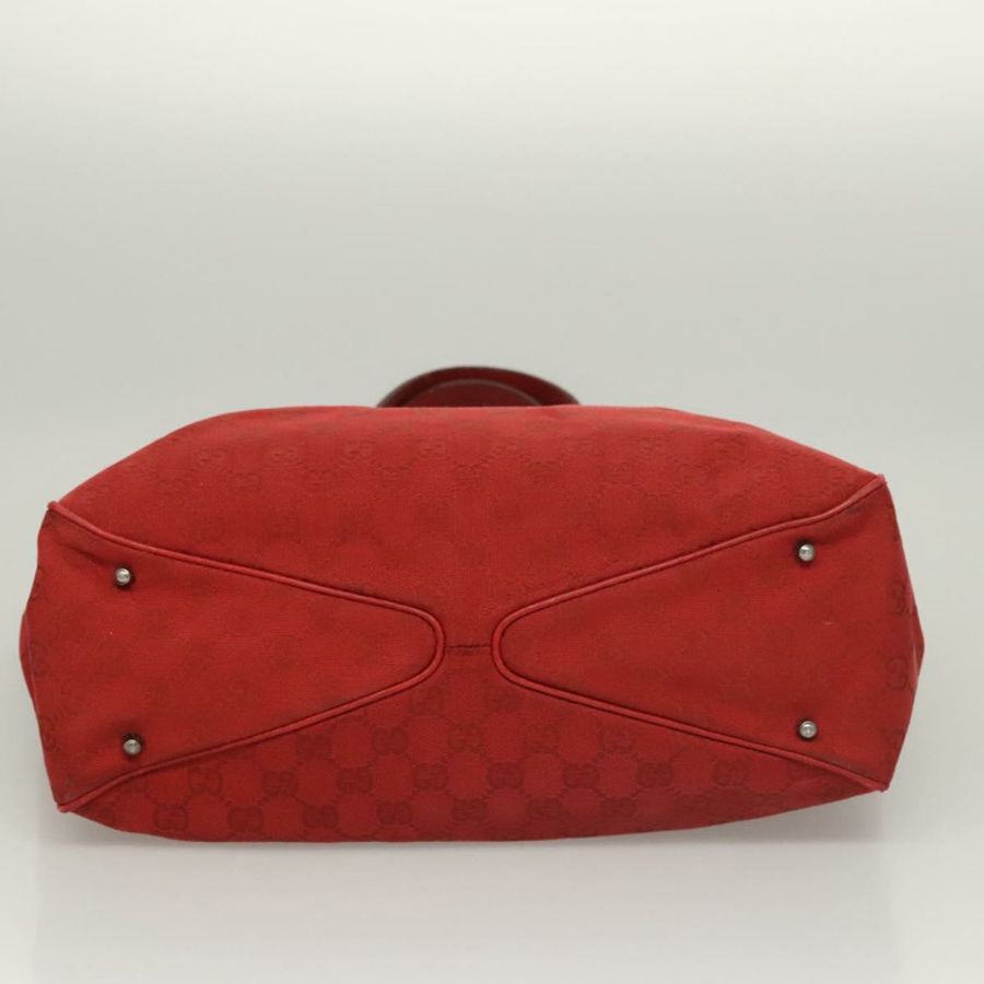 【日本直送】GUCCI GG帆布肩背包 紅色 113017 正品 117199-4