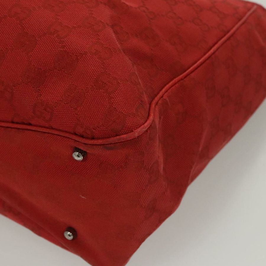 【日本直送】GUCCI GG帆布肩背包 紅色 113017 正品 117199-13