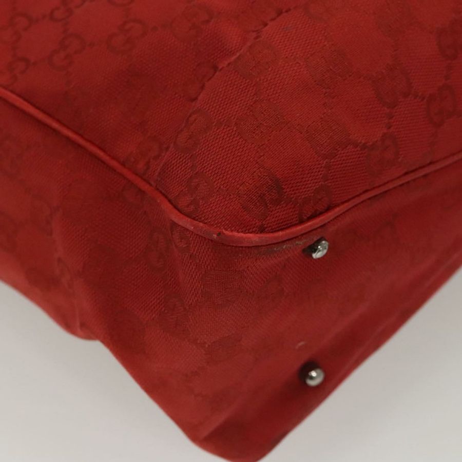 【日本直送】GUCCI GG帆布肩背包 紅色 113017 正品 117199-14