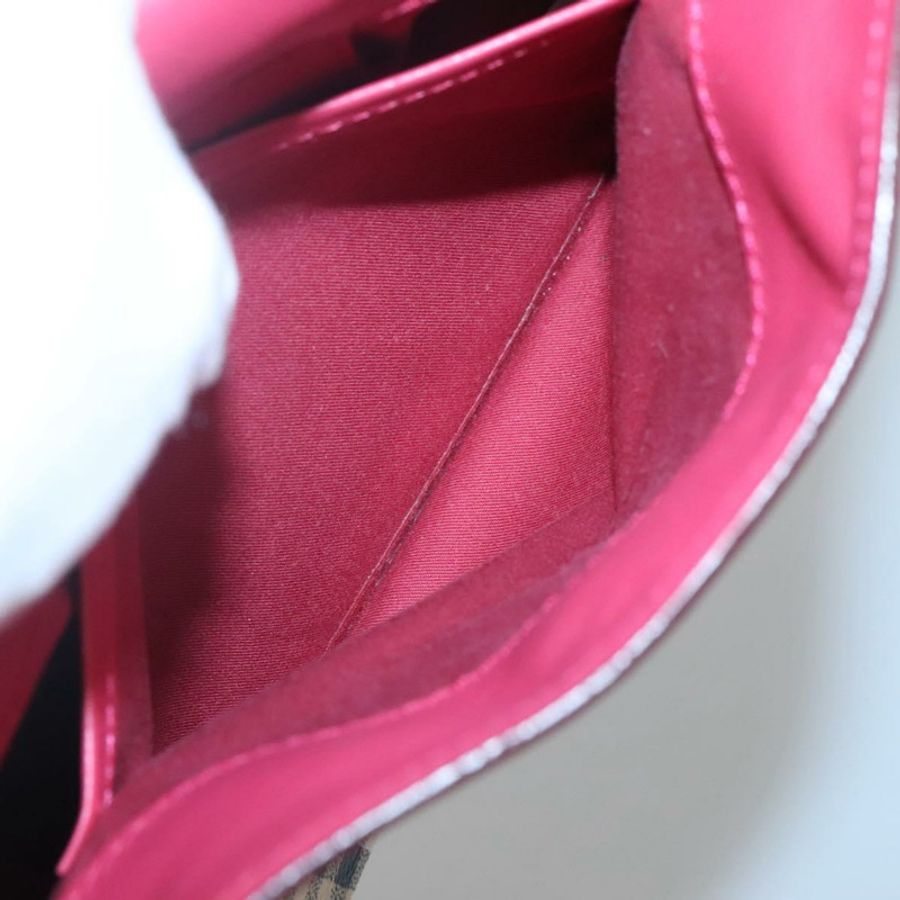 【日本直送】BURBERRY Nova 格紋肩背包 PVC 粉紅色 米色 金色 正品 KD447-11
