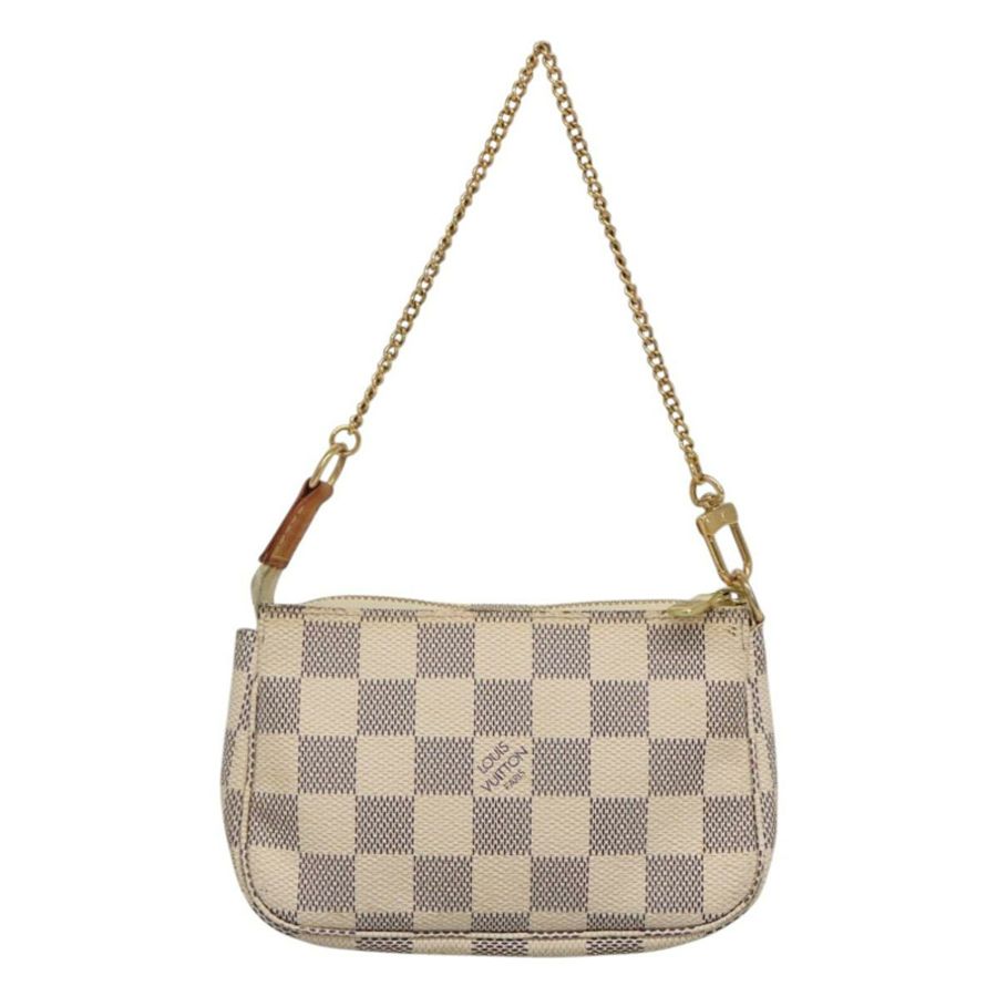 【日本直送】路易威登 Damier Azur 迷你手拿包配件包 N63005 正品 KD345-1