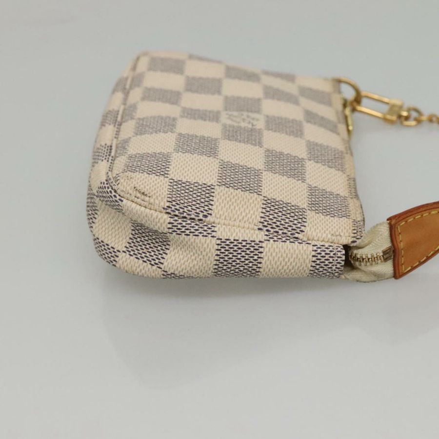 【日本直送】路易威登 Damier Azur 迷你手拿包配件包 N63005 正品 KD345-2