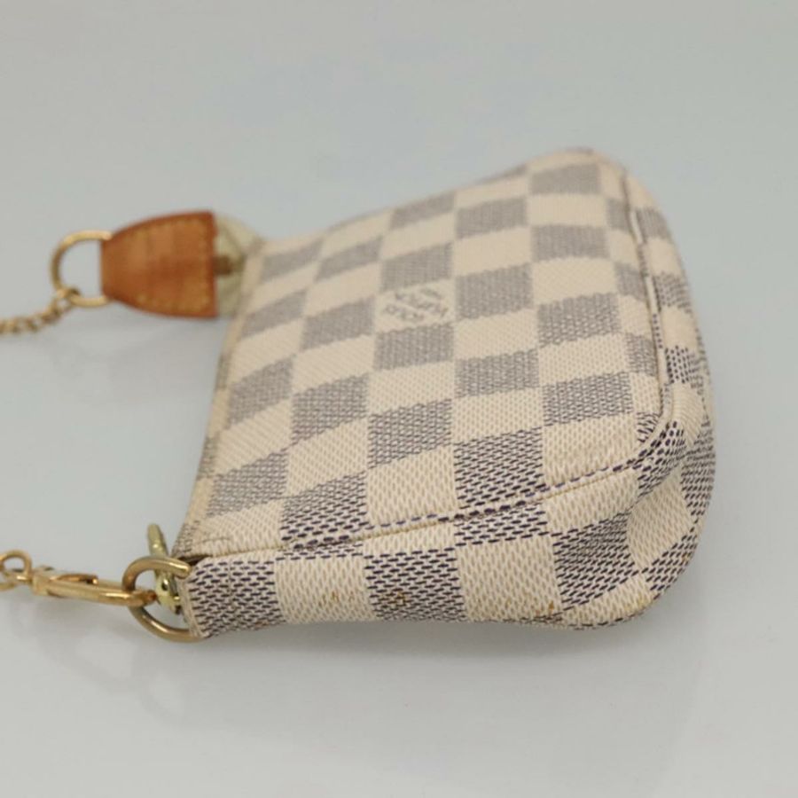 【日本直送】路易威登 Damier Azur 迷你手拿包配件包 N63005 正品 KD345-3