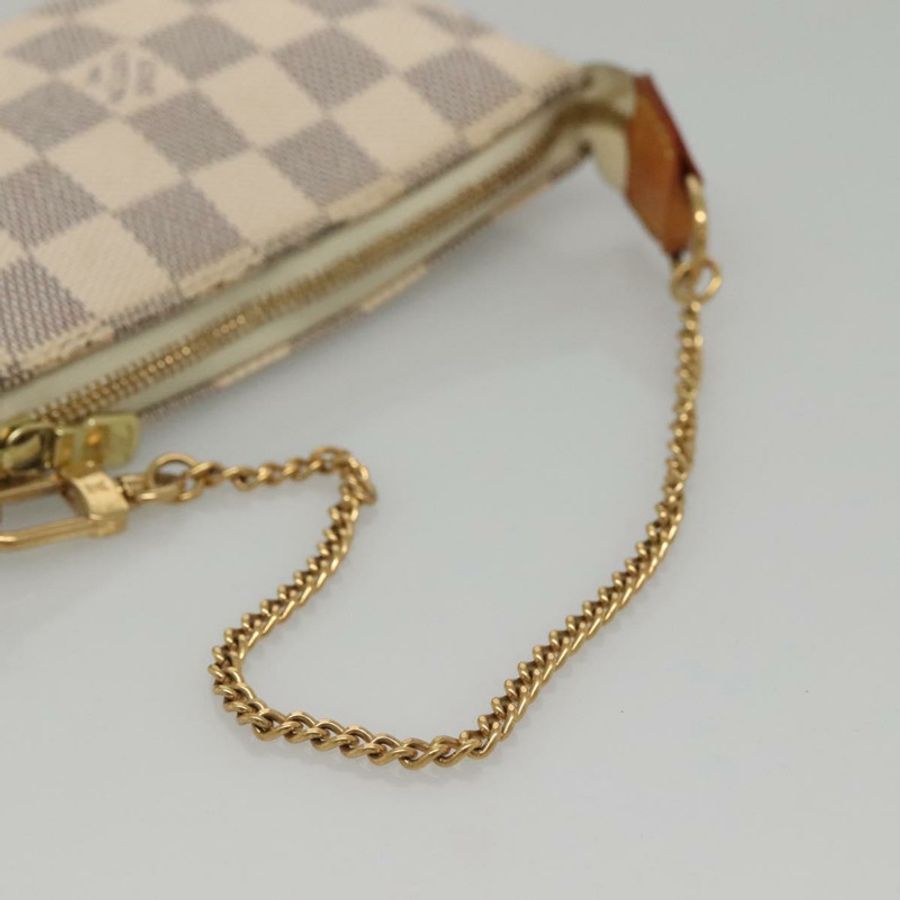 【日本直送】路易威登 Damier Azur 迷你手拿包配件包 N63005 正品 KD345-6
