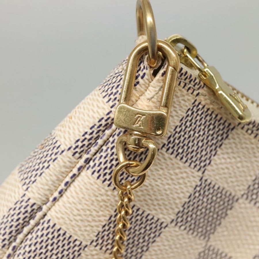 【日本直送】路易威登 Damier Azur 迷你手拿包配件包 N63005 正品 KD345-16
