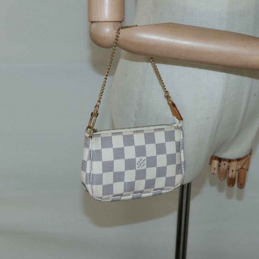 【日本直送】路易威登 Damier Azur 迷你手拿包配件包 N63005 正品 KD345-20