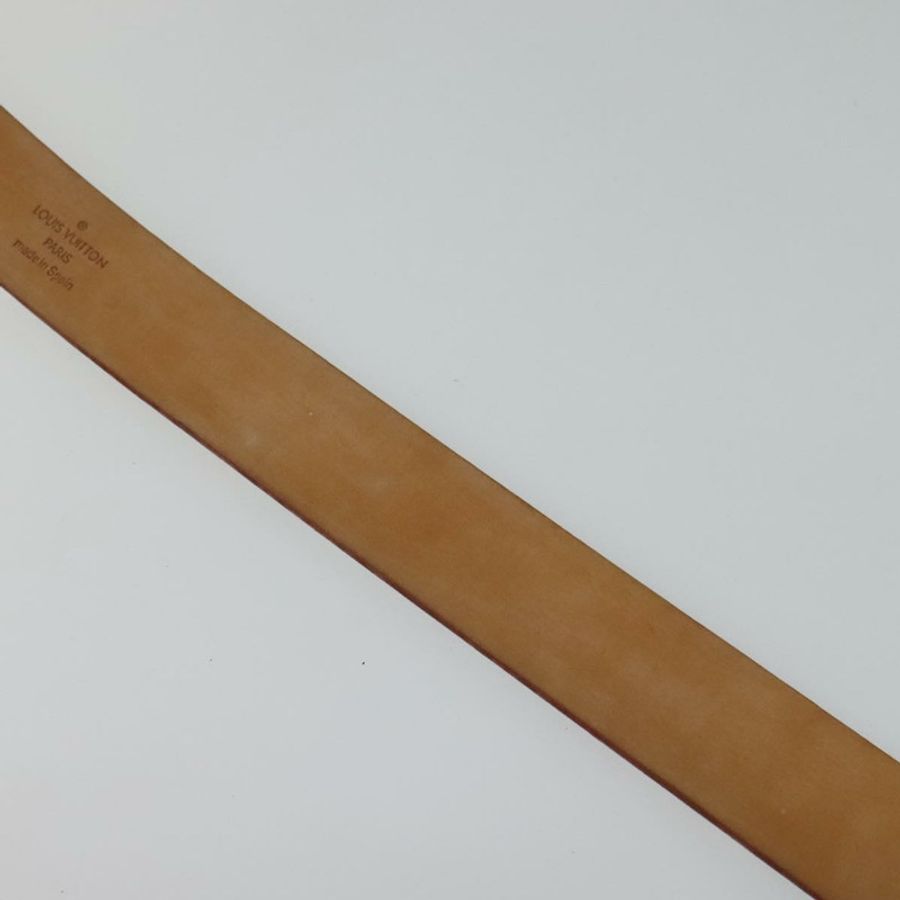 【日本直送】路易威登 Monogram Multicolor Ceinture Carre Belt 白色 M9270U LV Auth MY153-13