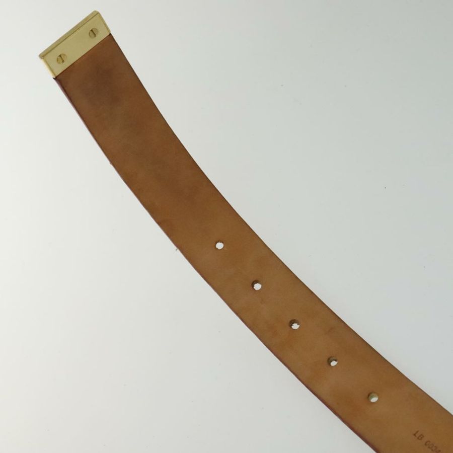 【日本直送】路易威登 Monogram Multicolor Ceinture Carre Belt 白色 M9270U LV Auth MY153-17