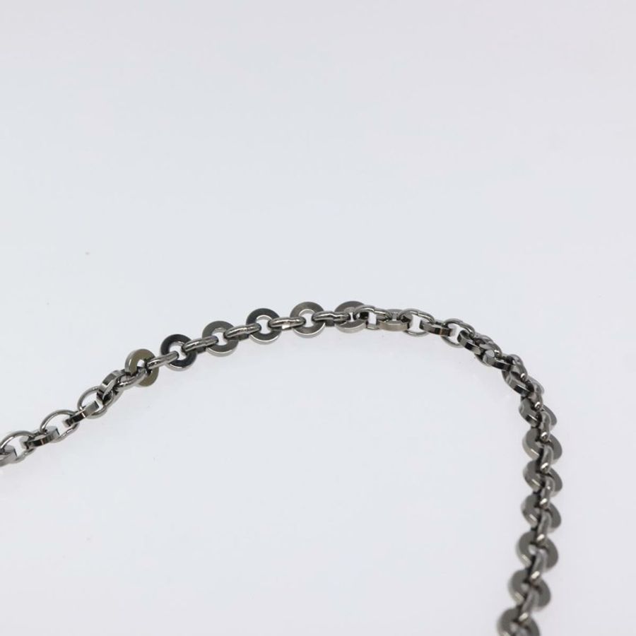【日本直送】Salvatore Ferragamo 鏈條手提包 絲絨 黑色 銀色 正品 117469-7