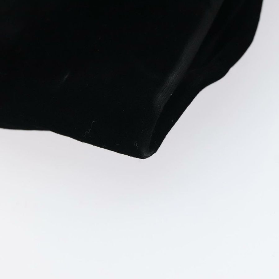 【日本直送】Salvatore Ferragamo 鏈條手提包 絲絨 黑色 銀色 正品 117469-15