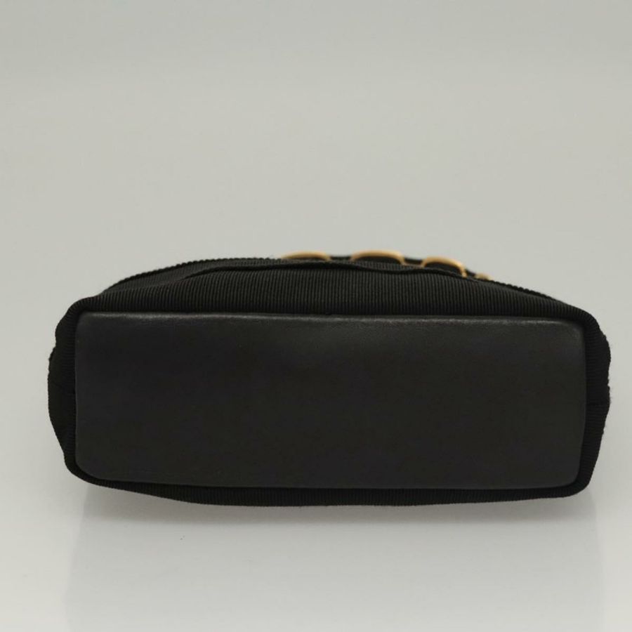 【日本直送】Salvatore Ferragamo Vala 手提包 帆布 黑色 正品 117491-4