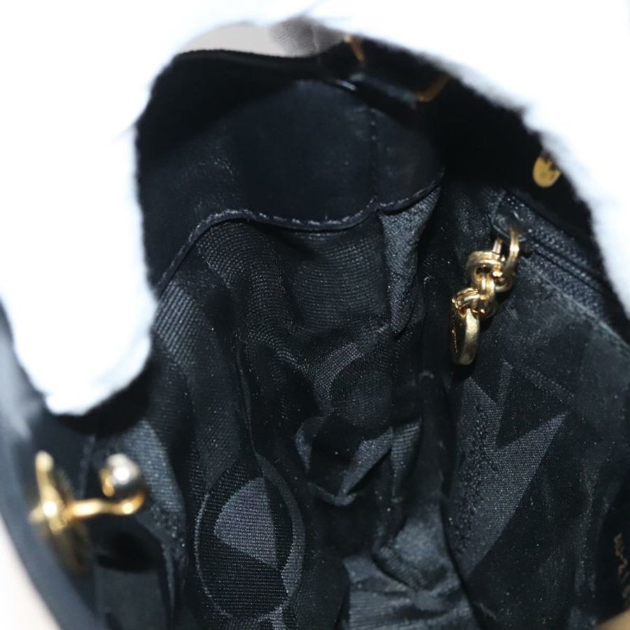 【日本直送】Salvatore Ferragamo Vala 手提包 帆布 黑色 正品 117491-17