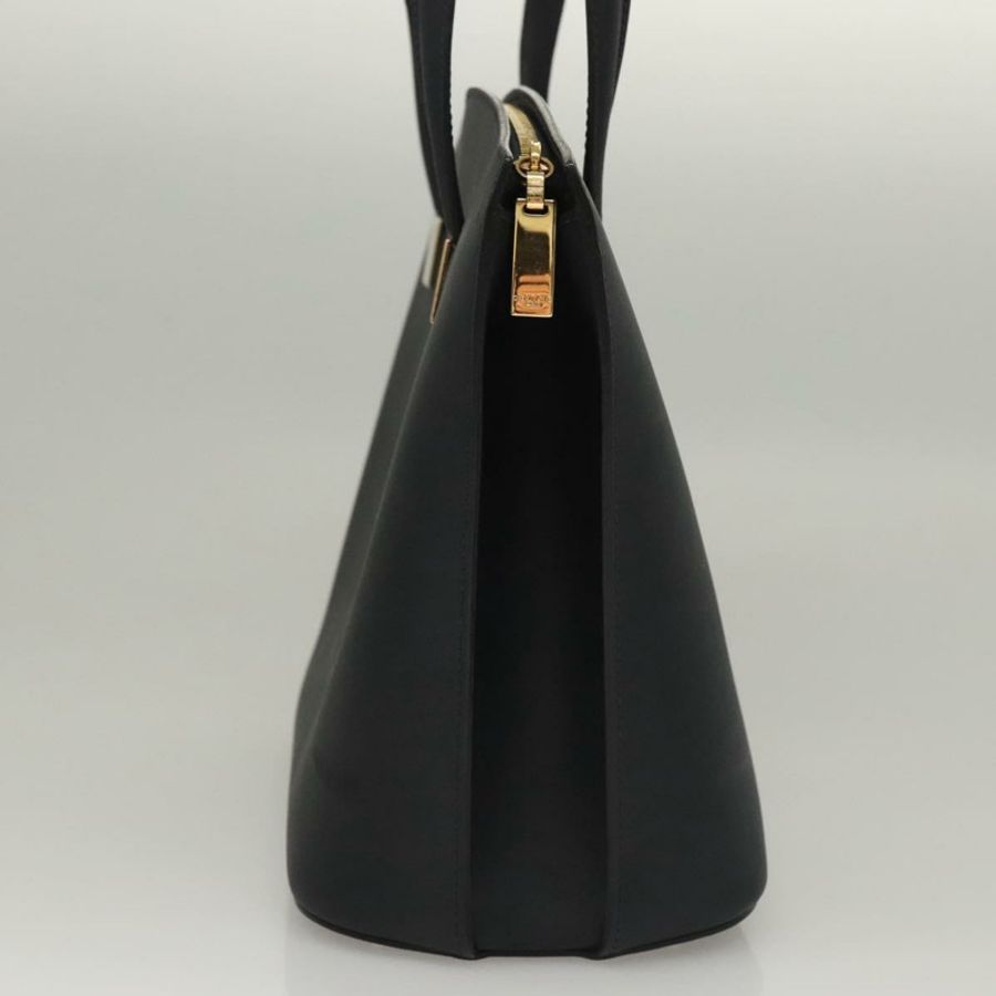 【日本直送】CELINE 手提包 皮革 海軍藍 金色 正品 117832-3
