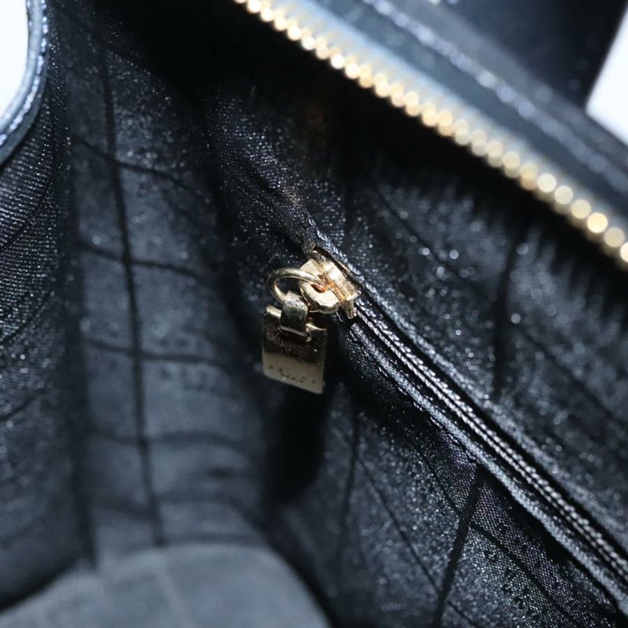 【日本直送】CELINE 手提包 皮革 海軍藍 金色 正品 117832-20