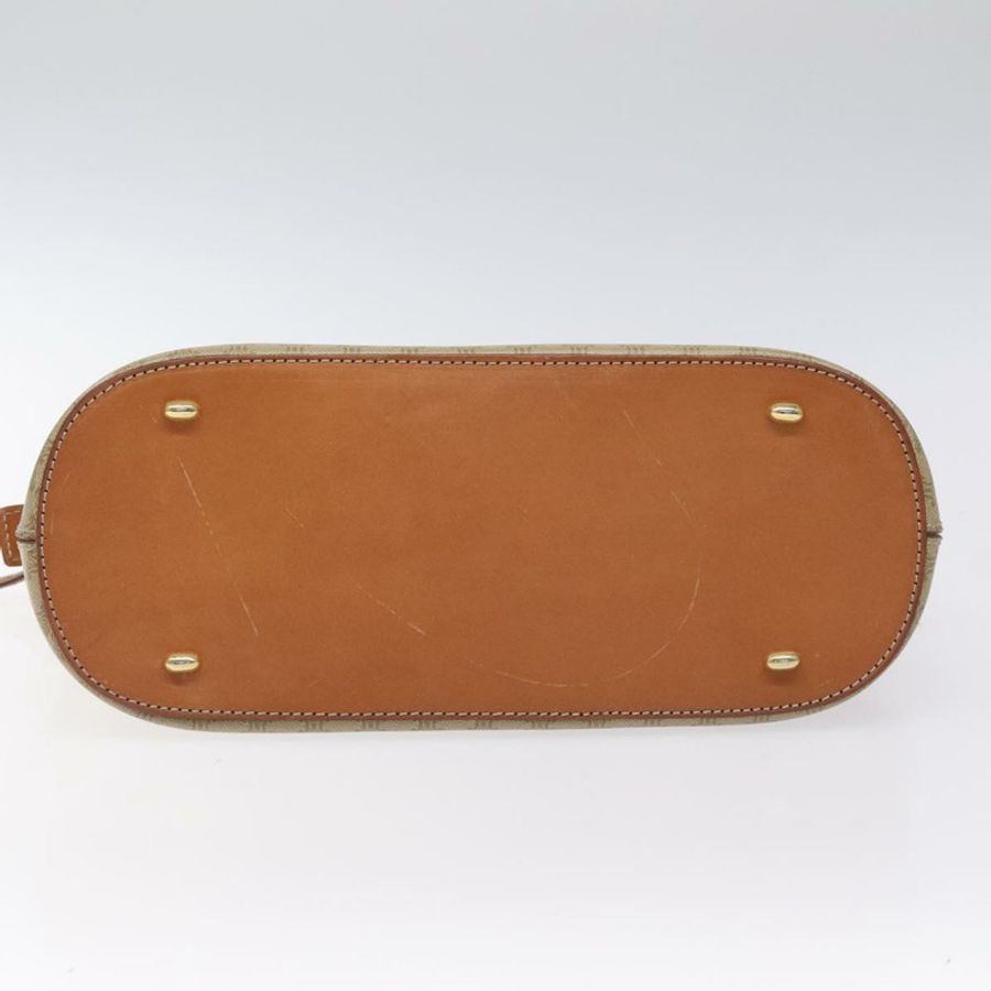 【日本直送】CELINE Macadam帆布手提包 PVC 米色 金色 正品 117394-4
