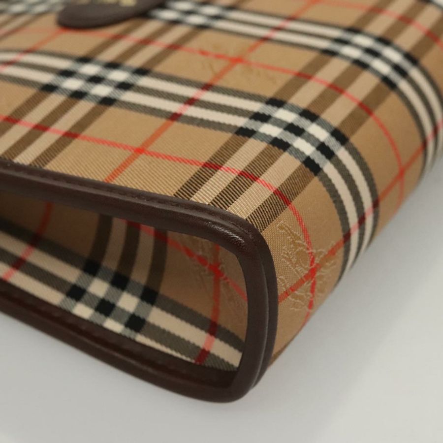 【日本直送】Burberrys Nova Check 帆布配件包 米色 正品 yk17888-6