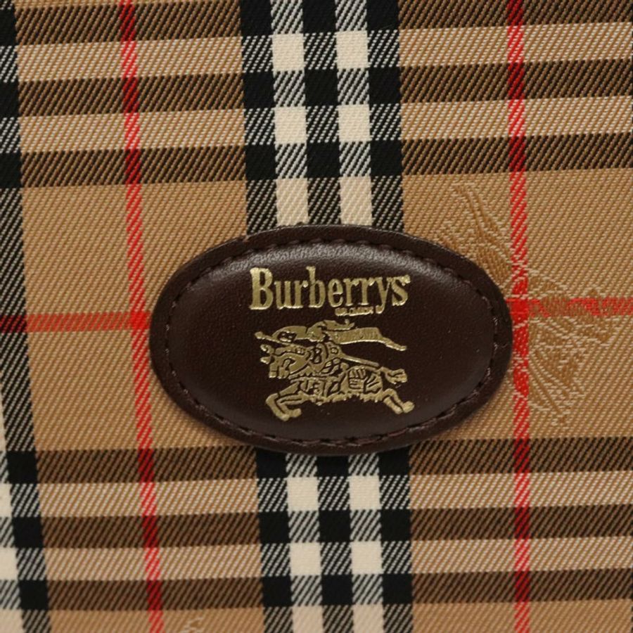 【日本直送】Burberrys Nova Check 帆布配件包 米色 正品 yk17888-7