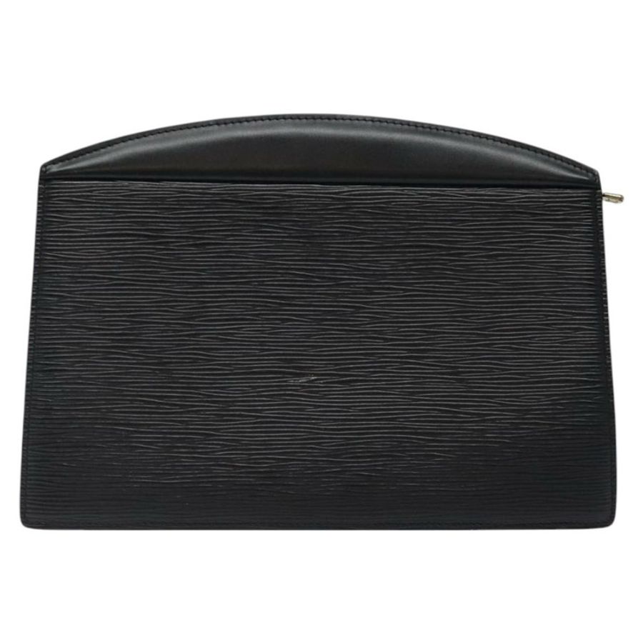 【日本直送】路易威登 Epi Trousse Crete 手拿包 黑色 M48402 LV 正品 118247-1