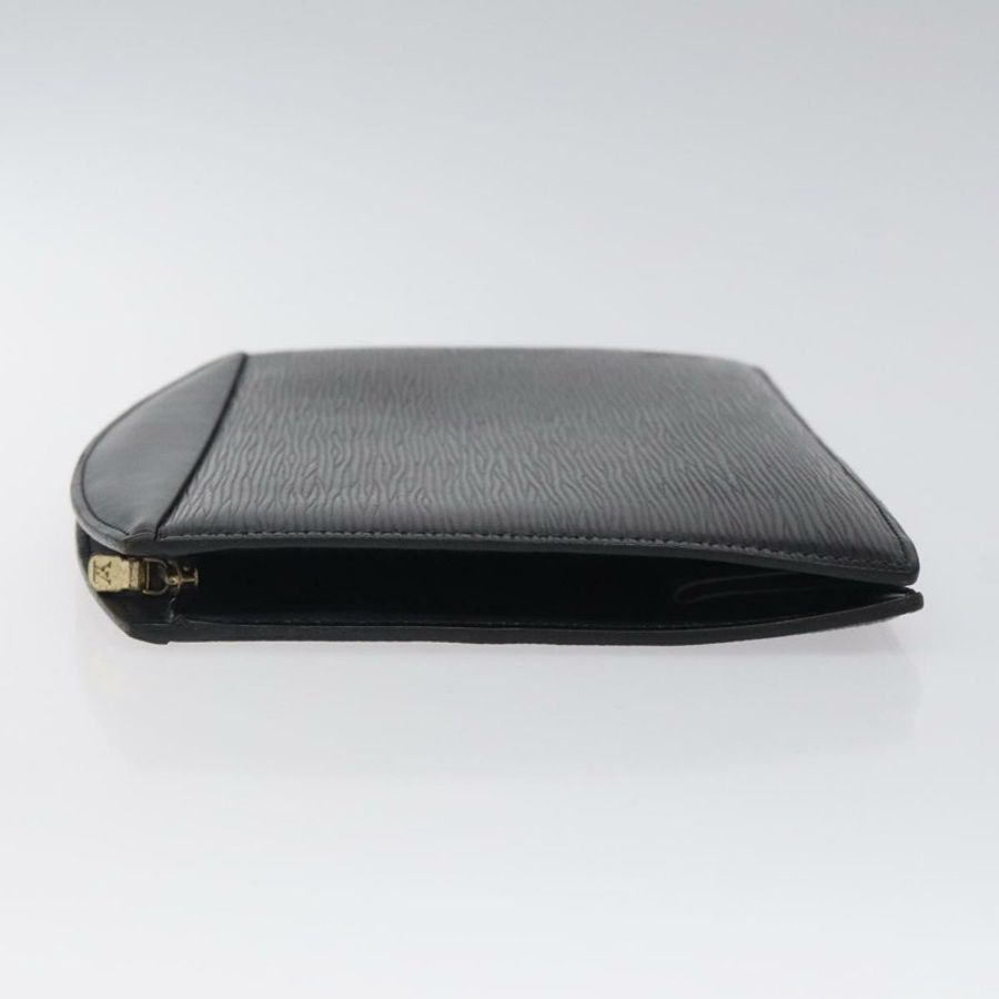【日本直送】路易威登 Epi Trousse Crete 手拿包 黑色 M48402 LV 正品 118247-3