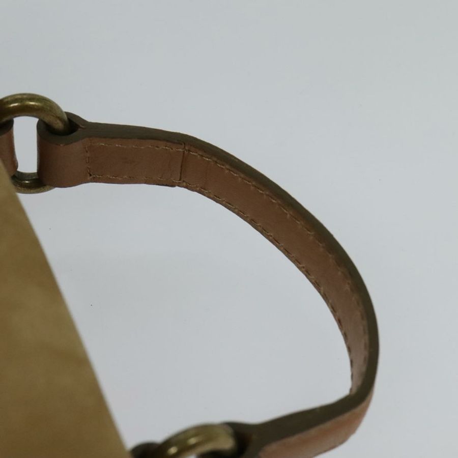 【日本直送】BURBERRY 藍標手提包 麂皮 兩用 米色 正品 116361-7