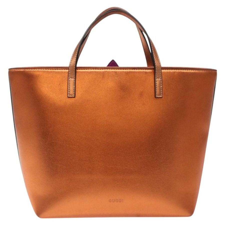 【日本直送】GUCCI 手提包 皮革 青銅色 580840 正品 116280-1