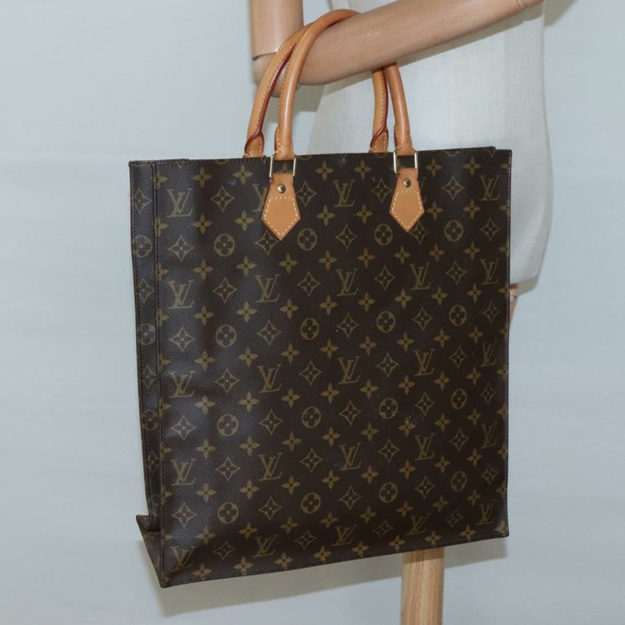 【日本直送】路易威登 Monogram Sac Plat 手提包 M51140 LV 正品 117530-18