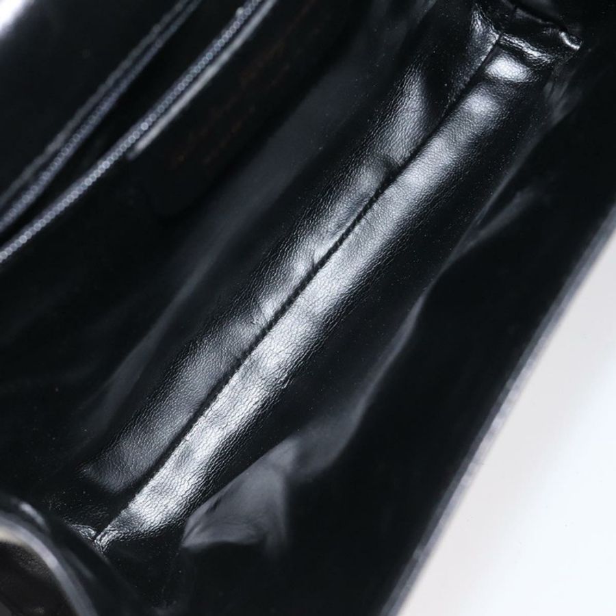 【日本直送】Salvatore Ferragamo 黑色金色皮革肩背包 正品 BA1085-10