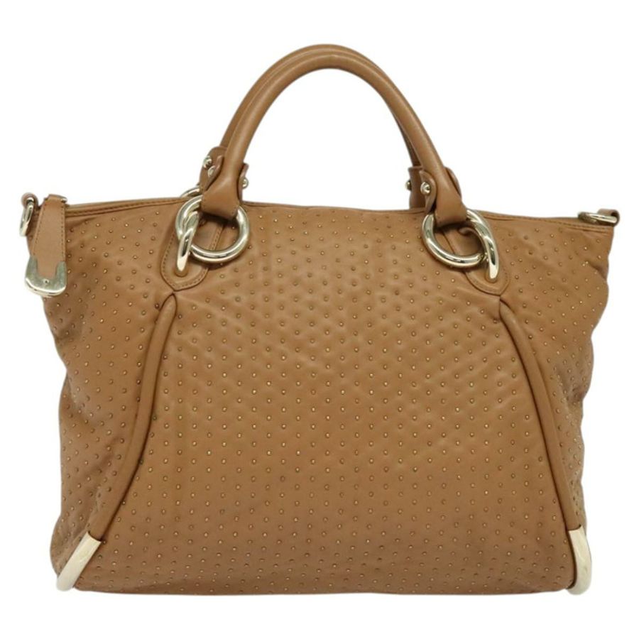 【日本直送】BALLY 手提包 皮革 棕色 金色 正品 BA1166-12